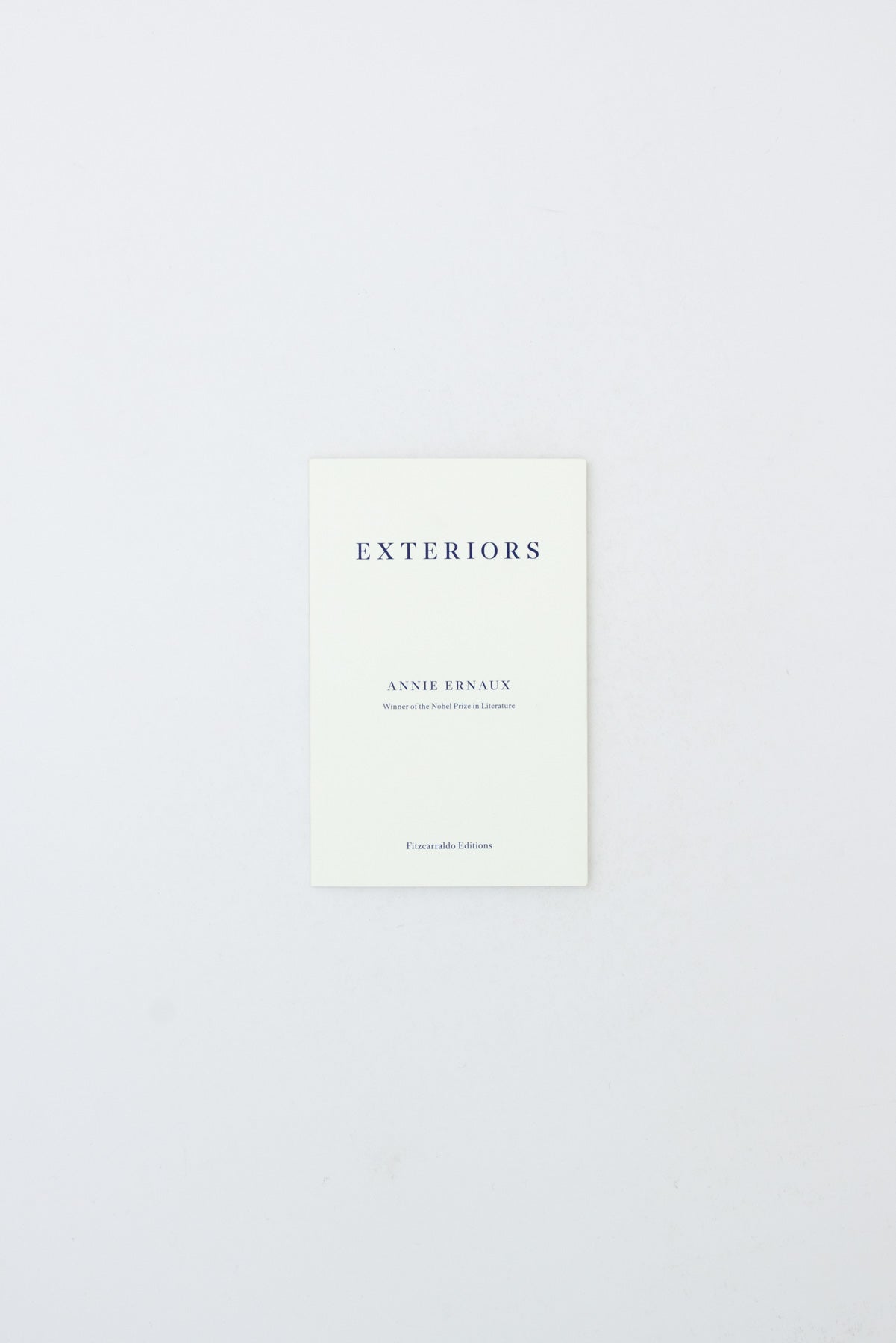 Exteriors - Annie Ernaux