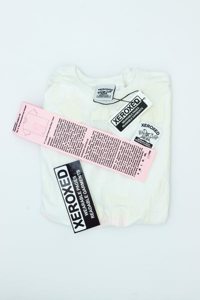XEROXED: Wearable Pages, Readable Garments T-shirt