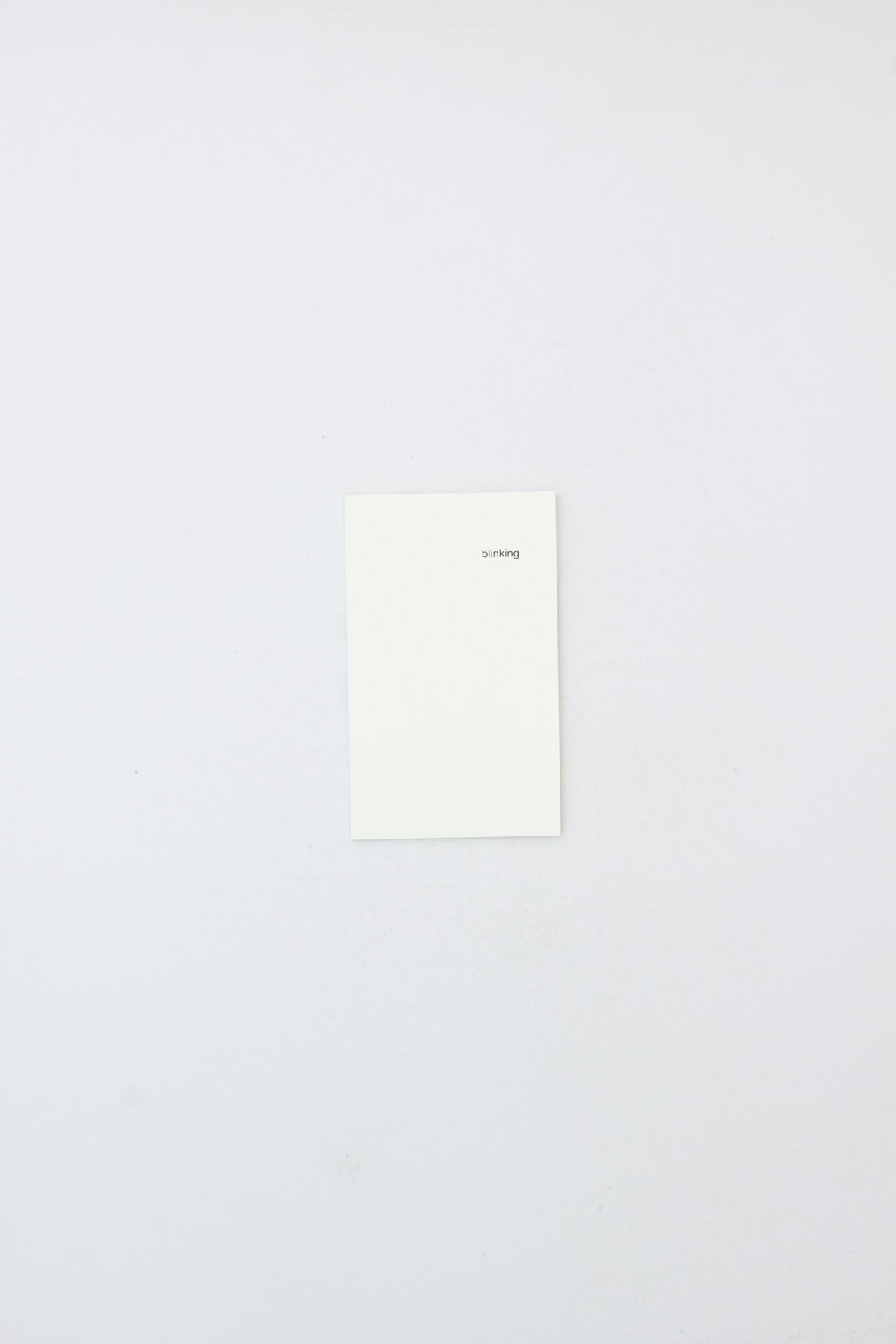 Blinking - Nigel Peake