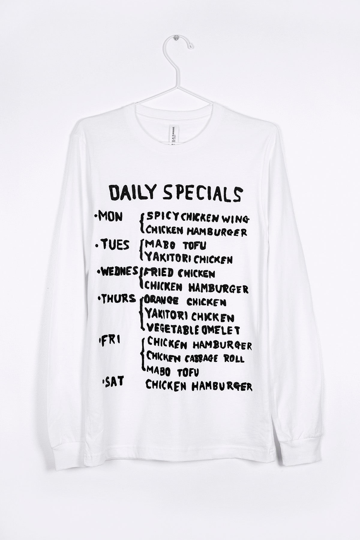 Daily Specials Tee - David Horvitz