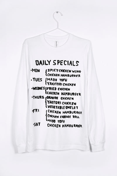 Daily Specials Tee - David Horvitz