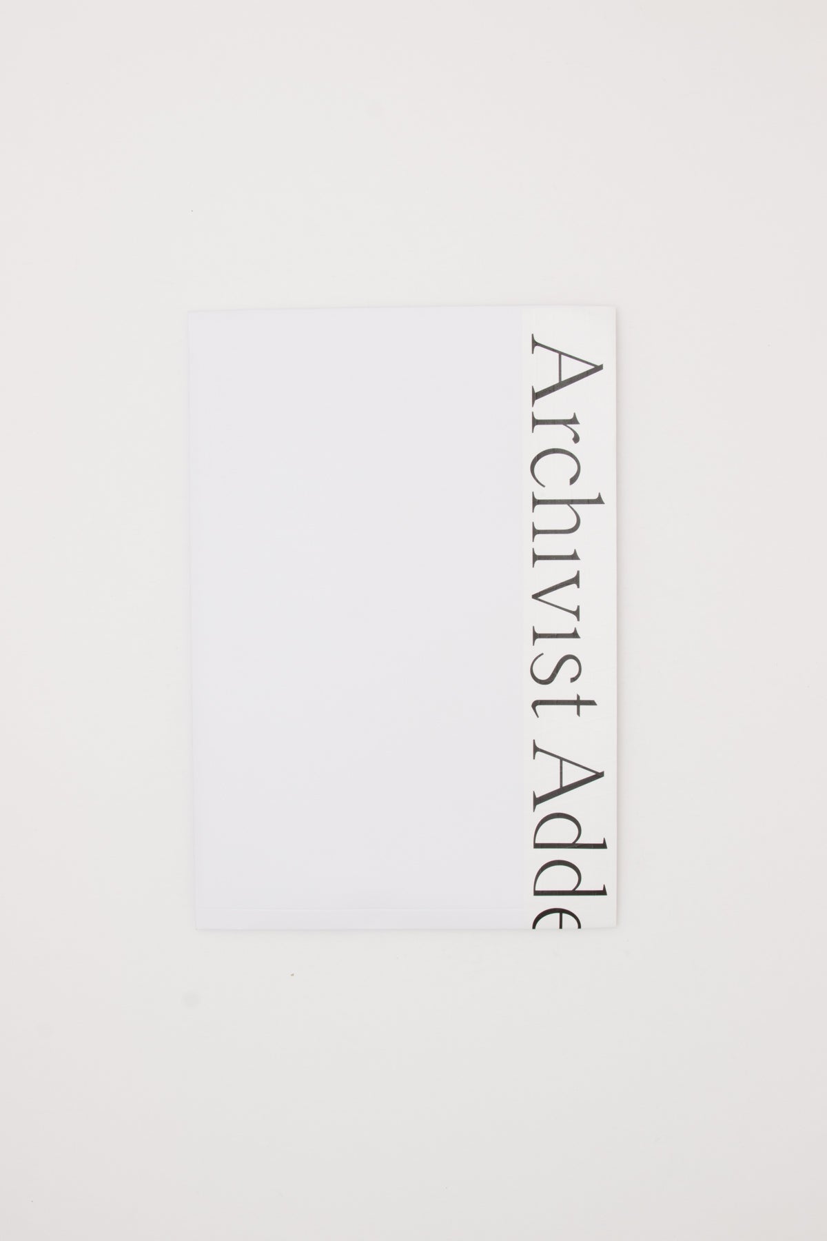 Archivist Addendum
