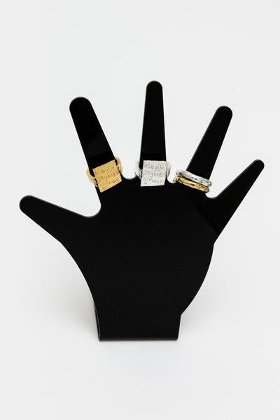 Meaningless Ring in Silver - Lucy Clout