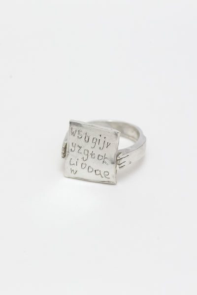 Meaningless Ring in Silver - Lucy Clout